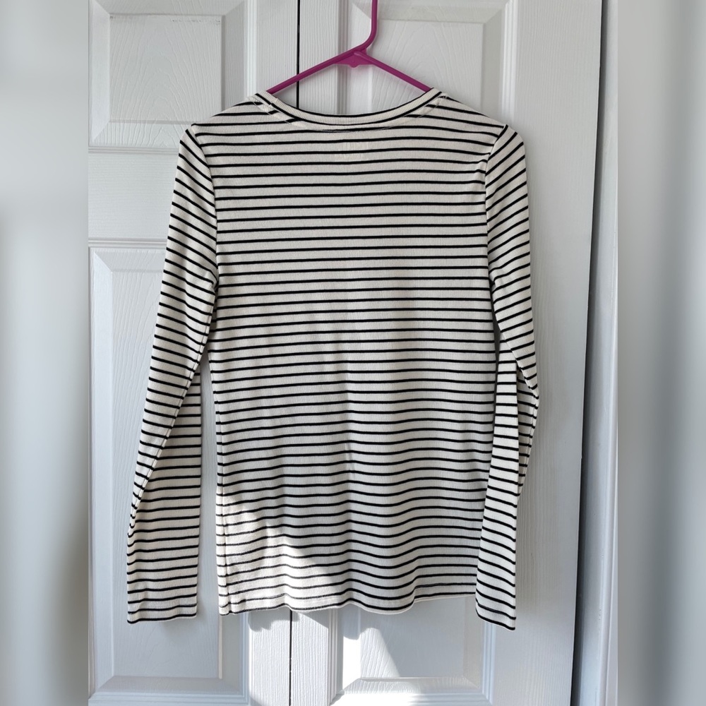💖 Time & Tru long sleeve striped shirt